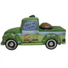 TRUCKLOAD OF LUCK FIGURINE